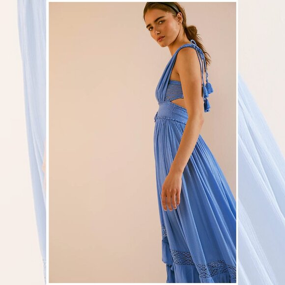 Free People NWT Santa Maria Maxi Dress Endless Summer - Picture 2 of 4